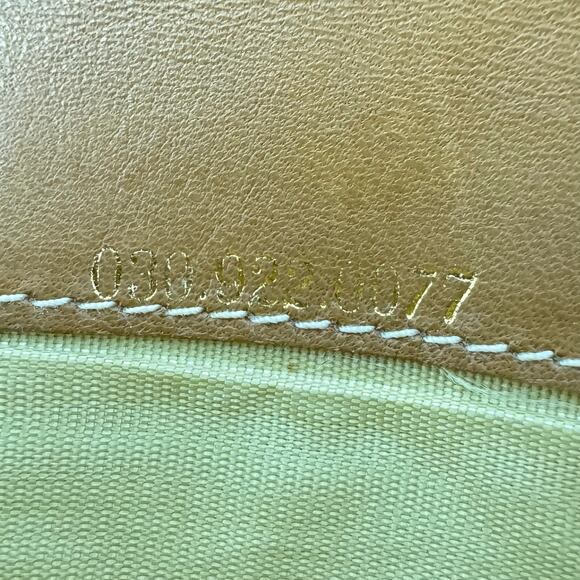 Gucci Rare Vintage GG Supreme Canvas Monogram Continental Wallet Brown Leather - Picture 9 of 15